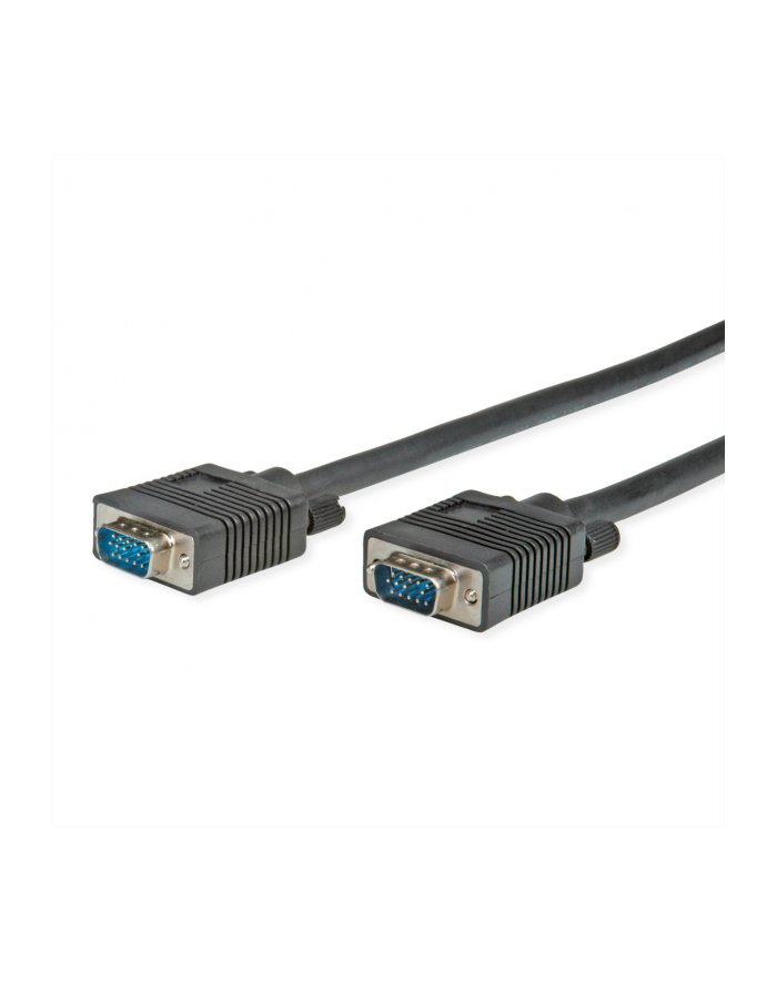 VALUE Kabel SVGA HD15 M - HD15 M 15m Kolor: CZARNY S3605
