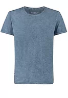 Koszulki męskie - Stockerpoint Męski t-shirt Falko z okrągłym dekoltem, szaroniebieski (Rauchblau), S - miniaturka - grafika 1