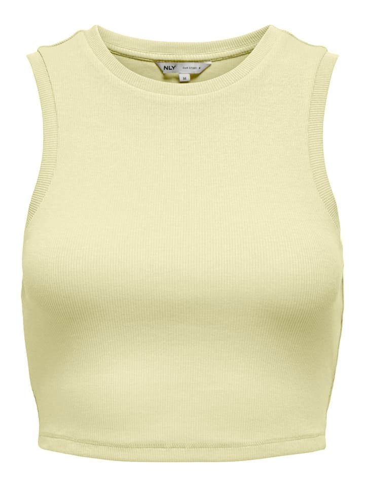 ONLY Top w kolorze żółtym