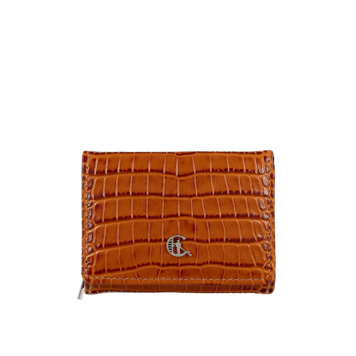 Portfel damski Canaletto ze skóry tłoczonej na wzór krokodyla – elegancja i bezpieczeństwo RFID PD2003s262 RFID