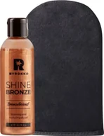 Balsamy i kremy do opalania - Byrokko Byrokko Shine Bronze Suchy Olejek Brązujący + Rękawica - miniaturka - grafika 1