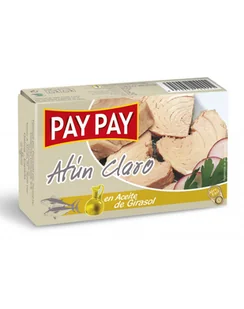 Pay-Pay tuńczyk biały w oleju słonecznikowym 111g - Konserwy i dania rybne - miniaturka - grafika 1