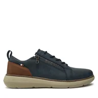 Sneakersy męskie - Sneakersy Bugatti 333-AFU06-5000 Granatowy - miniaturka - grafika 1
