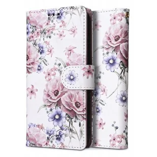 TECH-PROTECT Wallet do Xiaomi Redmi Note 12 4G/LTE Kwiaty - Etui i futerały do telefonów - miniaturka - grafika 1