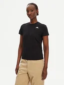 Koszulki i topy damskie - Kappa T-Shirt Banda Pippigt 351N56W Czarny Regular Fit - miniaturka - grafika 1