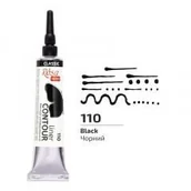 Farby i media malarskie - Farba akrylowa konturowa universal black 20ml - miniaturka - grafika 1