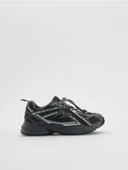 Buty dla chłopców - Reserved - Sportowe buty - ciemnoszary - miniaturka - grafika 1