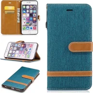 Etui i futerały do telefonów - Etui na telefon komórkowy Apple iPhone 6s Plus Jeans Cover Zielony - miniaturka - grafika 1