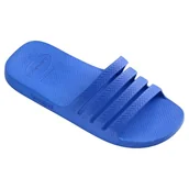 Buty dla dziewczynek - Havaianas Slide Stradi, sandały dziecięce, Niebieska gwiazda, 45-46 EU - miniaturka - grafika 1