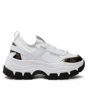 Sneakersy Guess Braydin FL8BYD SMF12 Biały - Sneakersy damskie - miniaturka - grafika 1