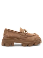 Półbuty damskie - Badura Loafersy SOPHIA-01 Brązowy - miniaturka - grafika 1