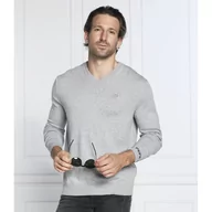 Swetry męskie - Pepe Jeans London Sweter ANDRE | Slim Fit | z dodatkiem wełny i kaszmiru - miniaturka - grafika 1