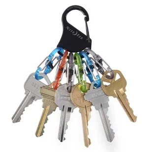 Nite Ize - Plastic S-Biner KeyRack Locker - Czarny - KLKP-01-R3 - Akcesoria turystyczne - miniaturka - grafika 5