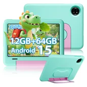 Tablety - Blackview Tab20Kids 10,1 cala 4/64 GB WiFi 5 GPS Etui ochronne Rysik Zestaw upominkowy Android 15 Zielony - miniaturka - grafika 1