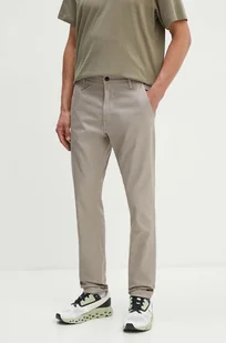 G-Star Raw spodnie męskie kolor szary w fasonie chinos - Spodnie męskie - miniaturka - grafika 1