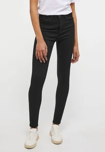 DAMSKIE SPODNIE JEANSOWE MUSTANG GEORGIA SUPER SKINNY DENIM BLACK 1013575 4000 940 - Mustang - Spodnie damskie - miniaturka - grafika 1
