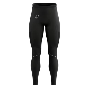 COMPRESSPORT Legginsy biegowe męskie WINTER RUN LEGGING black - Spodnie sportowe męskie - miniaturka - grafika 1