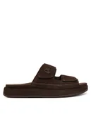 Klapki i japonki męskie - Timberland Klapki TB0A2755EIV1 Brązowy - miniaturka - grafika 1