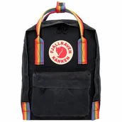 Plecaki - Fjällräven Kanken Rainbow Mini Plecak miejski 28 cm black-rainbow pattern - miniaturka - grafika 1