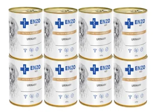ENZO VET Urinary na choroby układu moczowego z kurczakiem dla psów 8x400g - Mokra karma dla psów - miniaturka - grafika 1
