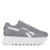 Sneakersy damskie - Sneakersy Reebok GLIDE TRIPLE 100223025 Szary - miniaturka - grafika 1
