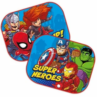 Seven 9340 ZASŁONKI BOCZNE MARVEL AVENGERS 2SZT 44'35 - Akcesoria do fotelików - miniaturka - grafika 1