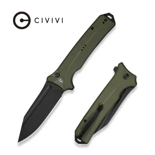Nóż składany Civivi Neurohaptic OD Green G10, Black Stonewashed Nitro-V (C23080-3) - Noże - miniaturka - grafika 1