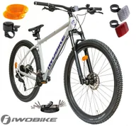 Rowery - Rower Męski Górski 29" MTB Amortyzacja Hydraulika IWOBIKE Shimano Cues 2025 - miniaturka - grafika 1