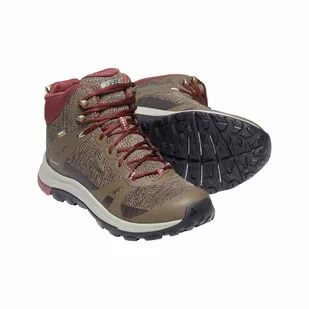 Buty trekkingowe damskie KEEN TERRADORA II MID WP - Buty trekkingowe damskie - miniaturka - grafika 2