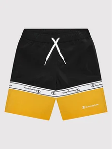 Champion Szorty kąpielowe 306045 Czarny Regular Fit - Spodenki damskie - miniaturka - grafika 1