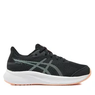 Buty dla chłopców - Buty do biegania Asics Patriot 13 1014A267 Czarny - miniaturka - grafika 1