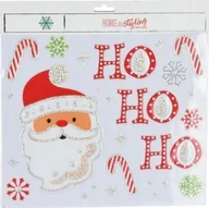 Ozdoby bożonarodzeniowe - Koopman Naklejki świąteczne na okno i ścianę ozdobne kolorowe 25 cm - miniaturka - grafika 1