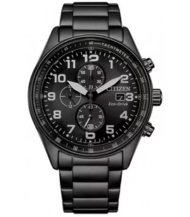 Zegarek ZEGAREK MĘSKI CITIZEN CA0775-79E ECO-DRIVE CHRONO PILOT - Zegarki męskie - miniaturka - grafika 1