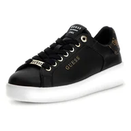 Sneakersy damskie - Damskie Sneakersy GUESS ROKI2 FLFRO2FAL12-BLACK – Czarny - miniaturka - grafika 1