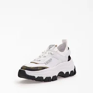 Sneakersy damskie - Damskie Sneakersy GUESS BRAYDIN FL8BYDSMF12-WHIBR – Biały - miniaturka - grafika 1