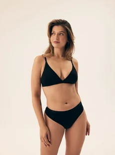 Biustonosz trójkątny Lacteem Bloovii czarny L - Biustonosze Biustonosz trójkątny Lacteem Bloovii czarny L - Biustonosze - miniaturka - grafika 1