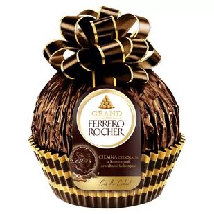 Ferrero Rocher Grand Figurka z ciemnej czekolady 125 g - Inne słodycze - miniaturka - grafika 1