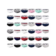 Majtki damskie - Damskie figi niespodziankę z bawełny w jednolitym modelu losowym (zestaw 3 sztuk), Kolor: wielokolorow, XL - miniaturka - grafika 1