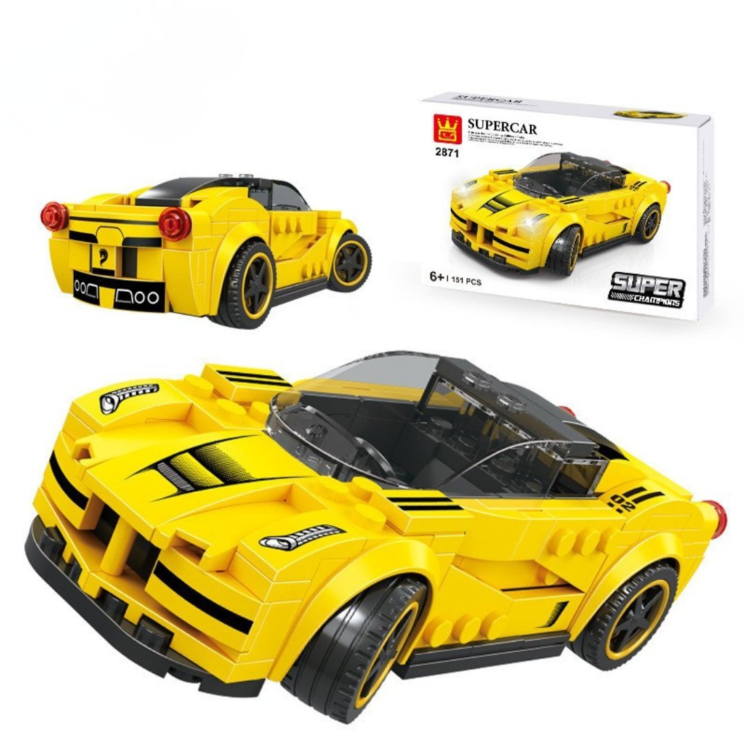 Klocki Wange 2871 - Supercar (Ferrari), 151 elementów