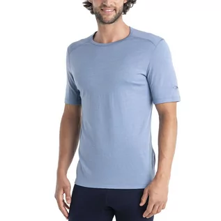 Koszulki męskie - Koszulka Icebreaker Merino 200 Oasis 1045098851 - niebieska - grafika 1