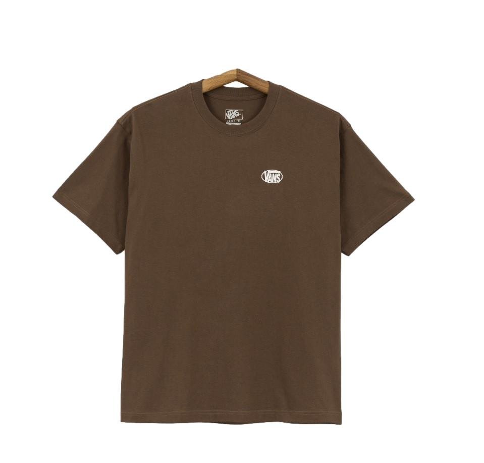 T-shirt Męski VANS Oval Logo Loose SS Tee Vintage Cocoa VN000XCGFST1 XS