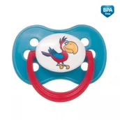 Smoczki uspokajające - canpol Babies Canpol Babies Uspok. Silikon. Okrągły 18M+ Animals - miniaturka - grafika 1