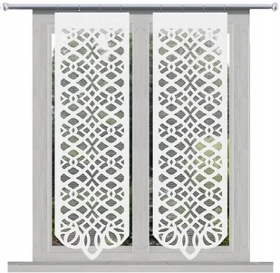 PORTOS firana, panel, ekran, AŻUR rozm. 30x110cm - Firany - miniaturka - grafika 1