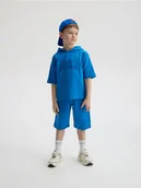 Koszulki dla chłopców - Reserved - Bawełniany komplet - niebieski - miniaturka - grafika 1