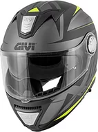 Kaski motocyklowe - Givi Unisex – dla dorosłych Casco HX23FPTBT56, czarny/antracyt, mały - miniaturka - grafika 1