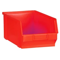 Pojemniki przemysłowe - Artplast Plastikowe pojemniki, 205x335x149, mm, czerwone 104 - red - miniaturka - grafika 1