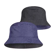 Czapki męskie - Buff Buff Travel Bucket Hat czapka bejsbolowa uniseks niebieski S-M 122593.788.20.00 - miniaturka - grafika 1