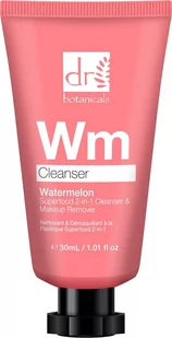 Płyn Dr. Botanicals SuperFood Watermelon 2 w 1 do demakijażu 30 ml (7061283852512) - Kosmetyki do mycia twarzy - miniaturka - grafika 1