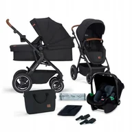 Wózki dziecięce - Kinderkraft Wózek Wielofunkcyjny B-Tour 3In1 Mink Pro Black - miniaturka - grafika 1