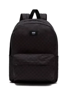 Plecak młodzieżowy Vans Old Skool H2O - black / charcoal checker - Plecaki szkolne i tornistry - miniaturka - grafika 1